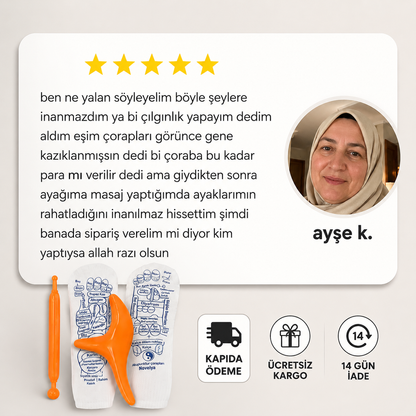 Refleksoloji Masaj Ağrı Çorabı