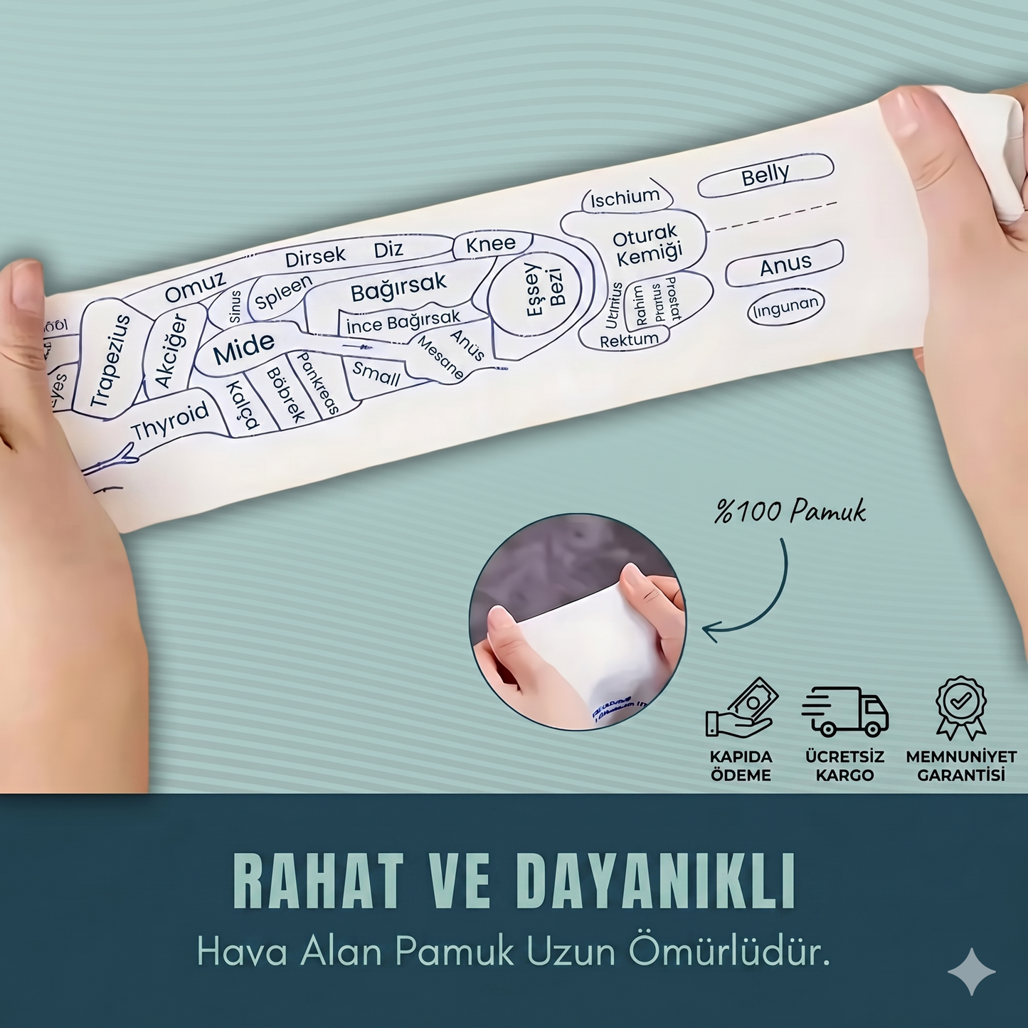 Refleksoloji Masaj Ağrı Çorabı